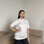 Женский медицинское поло Cherokee белое