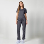 Женские медицинские брюки Cherokee Revolution серые — изображение 5