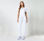 Женские медицинские брюки Cherokee Revolution белые — изображение 5