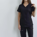 Женский медицинский костюм Cherokee черный — изображение 3