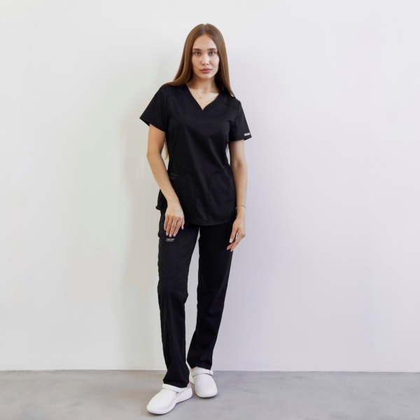 Женский медицинский костюм Cherokee черный