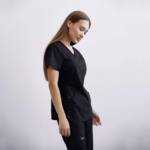 Женский медицинский костюм Cherokee черный — изображение 5