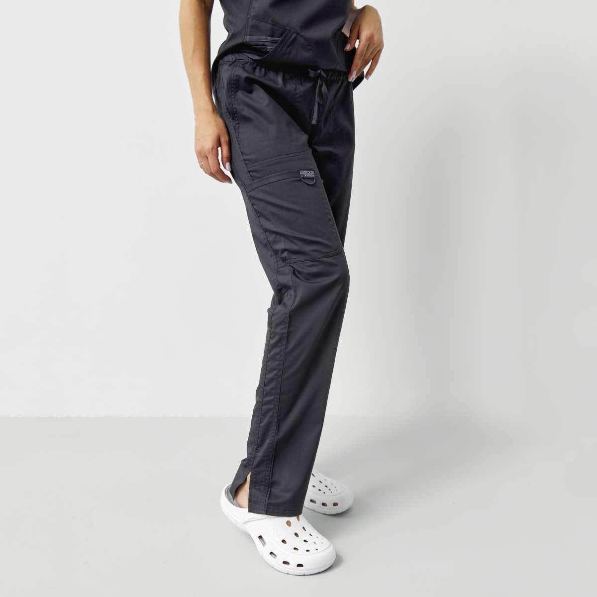 Женский медицинский костюм Cherokee графитовый — изображение 5