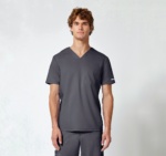 Мужской медицинский костюм Cherokee Revolution графитовый — изображение 2