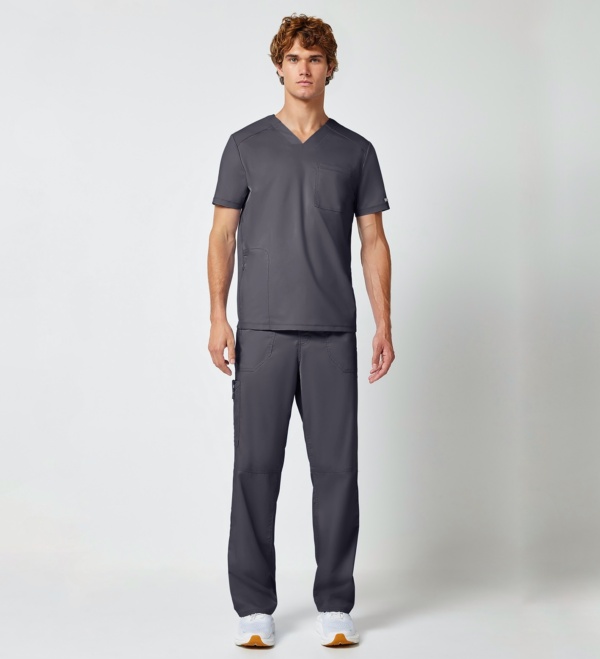 Мужской медицинский костюм Cherokee Revolution графитовый