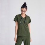 Женский медицинский костюм Grey's Anatomy™ Evolve оливковый — изображение 15