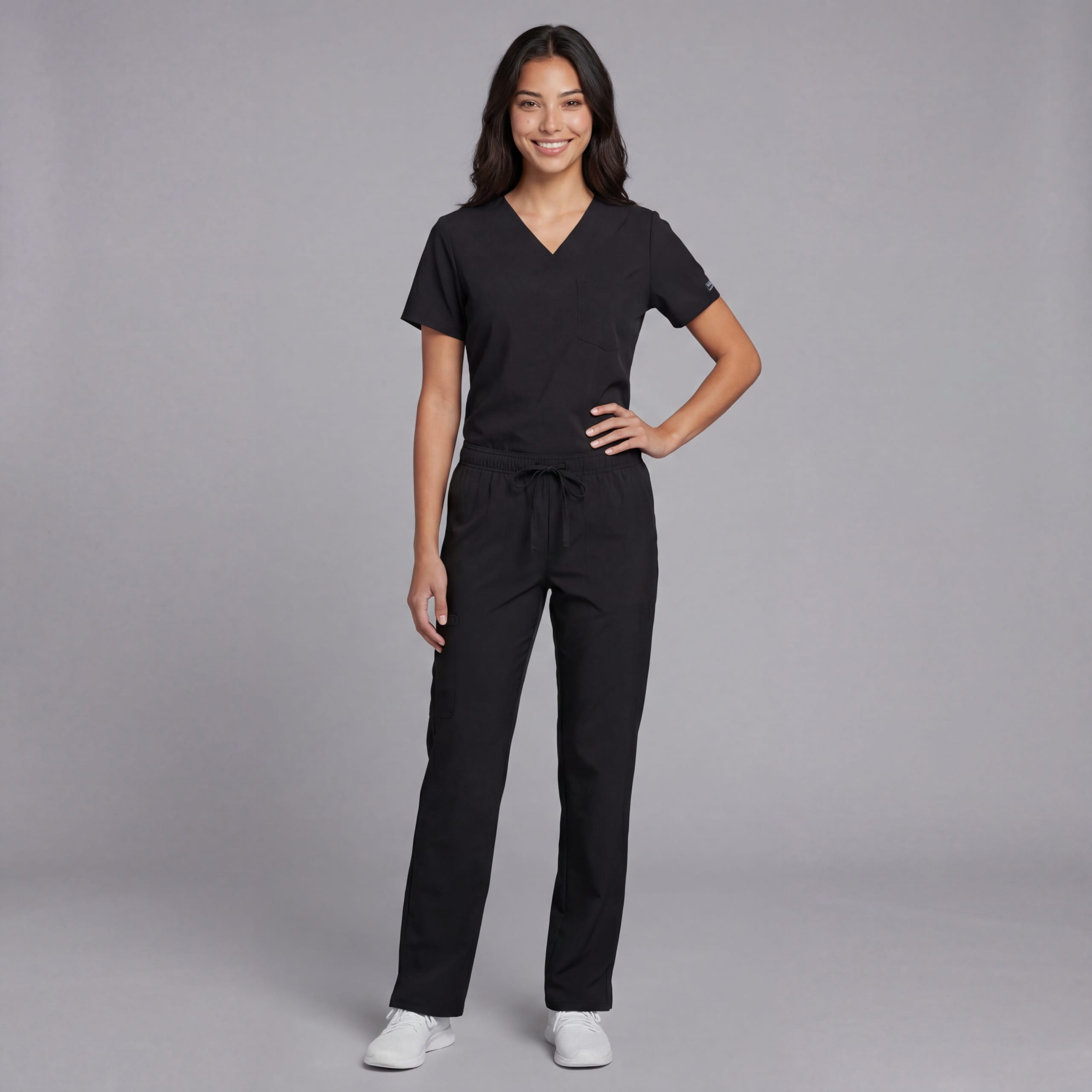 IMG_4743 Медичний костюм Cherokee Original Ultra чорний - Зображення 1