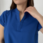 Женский медицинский костюм Grey's Anatomy™ Spandex Stretch ярко-синий — изображение 9