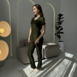 Женский медицинский костюм Grey's Anatomy™ Evolve оливковый — изображение 4