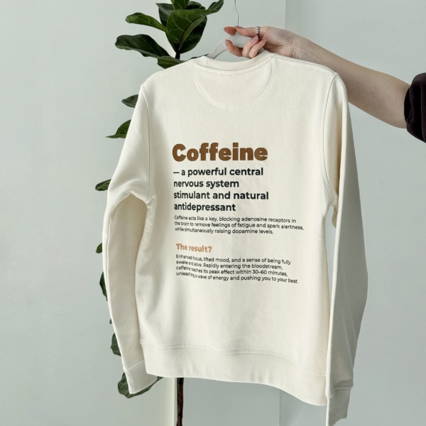 Медицинский свитшот MUKUA "Coffeine"