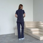 Женский медицинский костюм Cherokee Achieve  графитовый — изображение 4