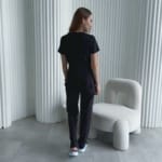 Женский медицинский костюм INFINITY от Cherokee черный — изображение 4