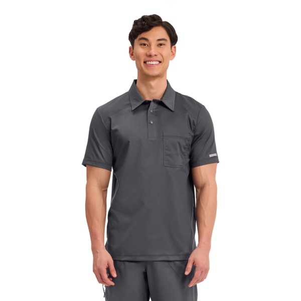 Медицичний костюм з поло Cherokee Revolution сірий