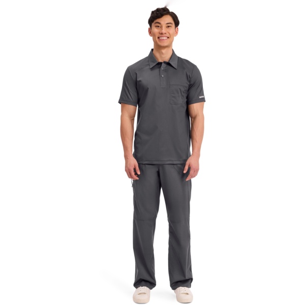 Медицичний костюм з поло Cherokee Revolution сірий