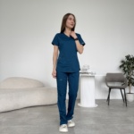 Женский медицинский костюм Cherokee морская волна