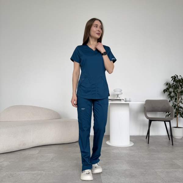Женский медицинский костюм Cherokee морская волна
