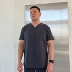 Мужской медицинский костюм Cherokee Original Ultra серый — изображение 5