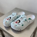 Сабо медицинские Plum с принтом «Доктор»  ATYH0225 WHT/Printed