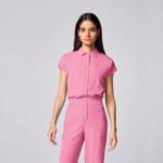 Жіночий медичний комбінезон MedCouture рожевий - Зображення 2