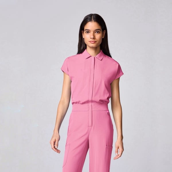 Жіночий медичний комбінезон MedCouture рожевий