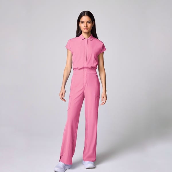 Жіночий медичний комбінезон MedCouture рожевий