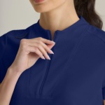 Жіночий медичний костюм Grey's Anatomy™ Spandex Stretch синього кольору - Зображення 2