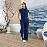 Жіночий медичний комбінезон MedCouture синій - Зображення 4