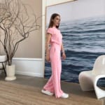 Женский медицинский комбинезон MedCouture розовый — изображение 4