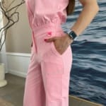 Женский медицинский комбинезон MedCouture розовый — изображение 8