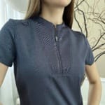 Женский медицинский костюм Grey's Anatomy™  Spandex Stretch серого цвета — изображение 8
