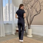 Женский медицинский костюм Grey's Anatomy™  Spandex Stretch серого цвета — изображение 11