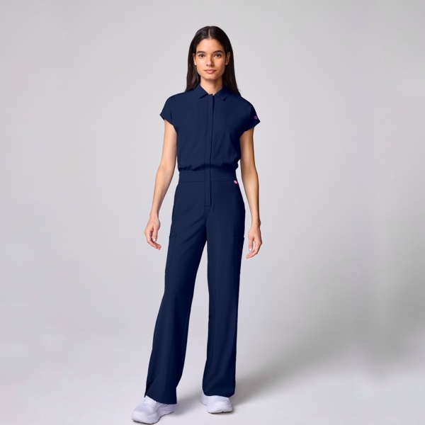 Женский медицинский комбинезон MedCouture синий