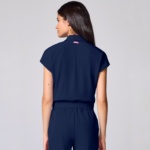 Женский медицинский комбинезон MedCouture синий — изображение 3