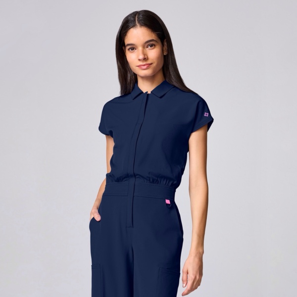 Женский медицинский комбинезон MedCouture синий