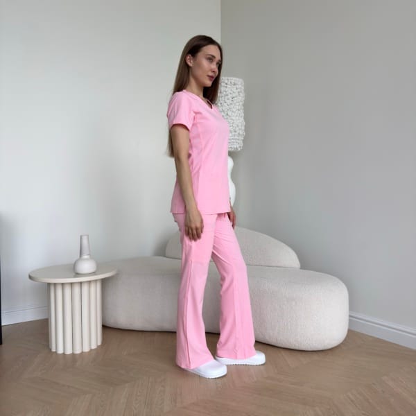 Женский медицинский костюм Med Couture MC AMP, цвет розовый