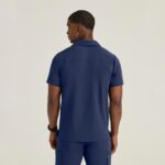 Мужской медицинский костюм Skechers by Barco тёмно-синий (NAV) — изображение 6